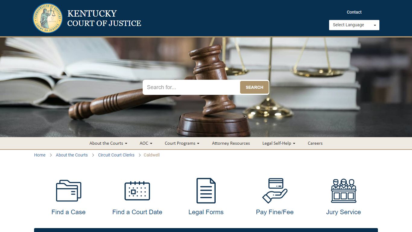 Caldwell - Kentucky Court of Justice